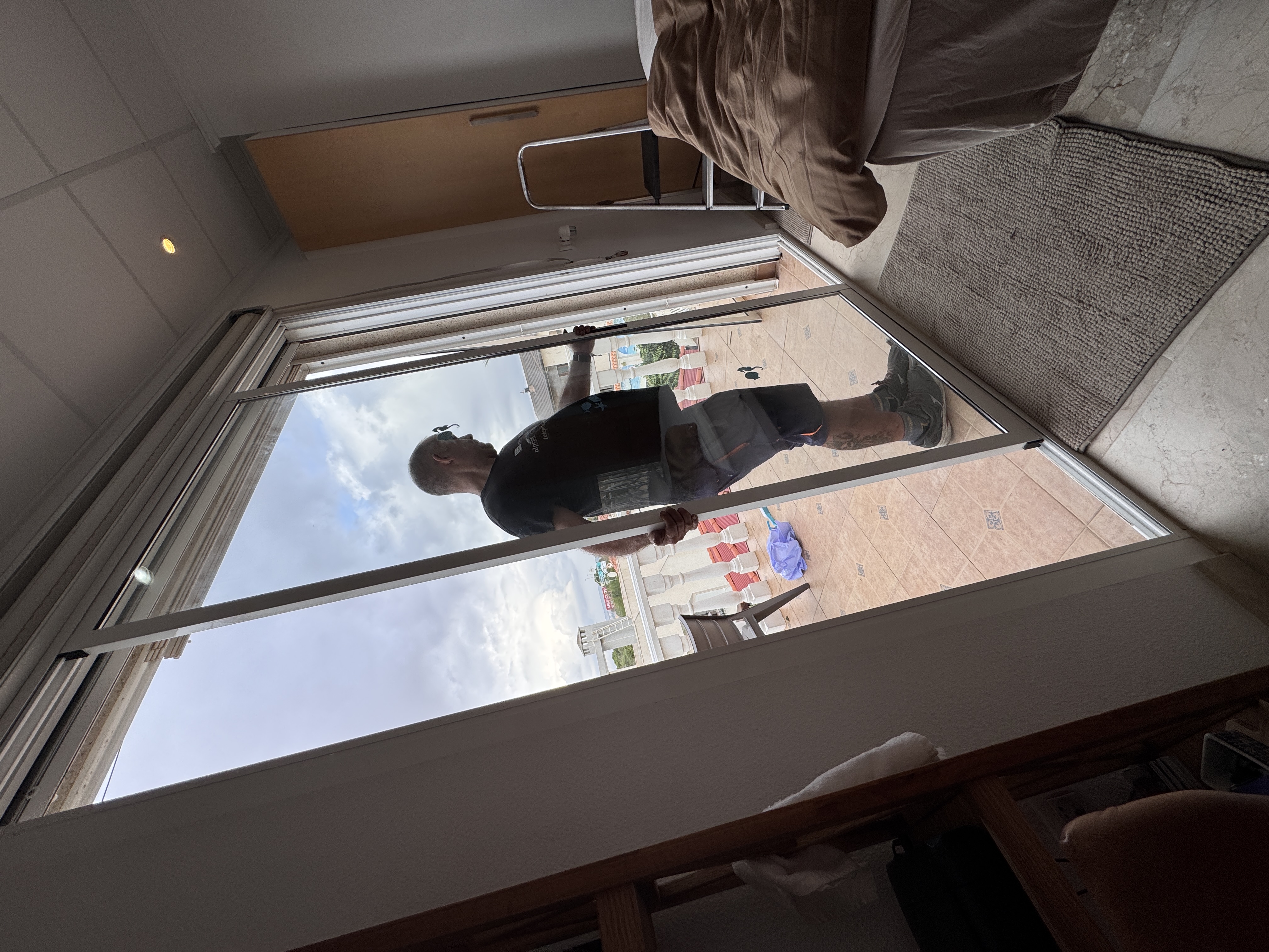 Reparasjon av terrassedør
